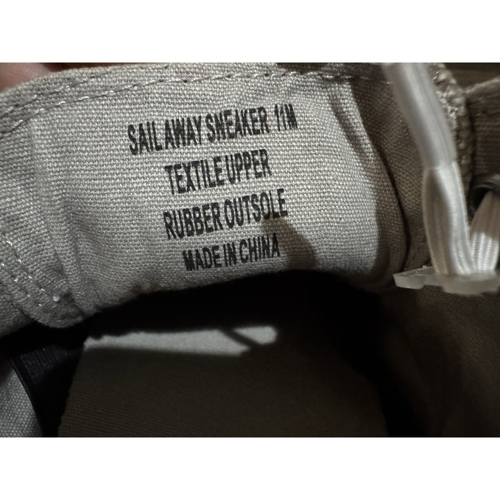 Johnnie-O Sail Away Men's Size 11 M Gray US Shoes Boating Sneaker Stretch Laces‎ - Picture 11 of 13